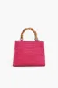 Pink Bliss Fruitful Charm Top Handle Tote sold by America & Beyond