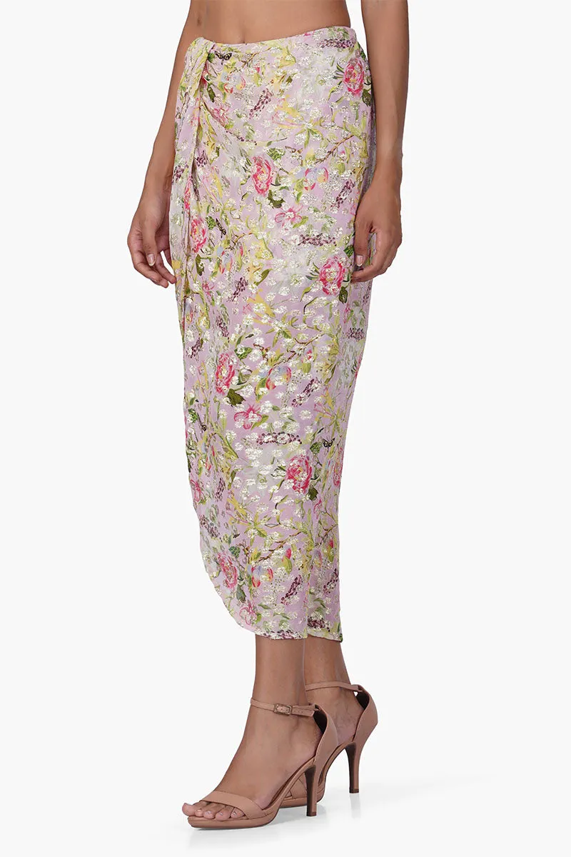 Blooming Dale Lurex Skirt sold by America & Beyond product image thumbnail 3