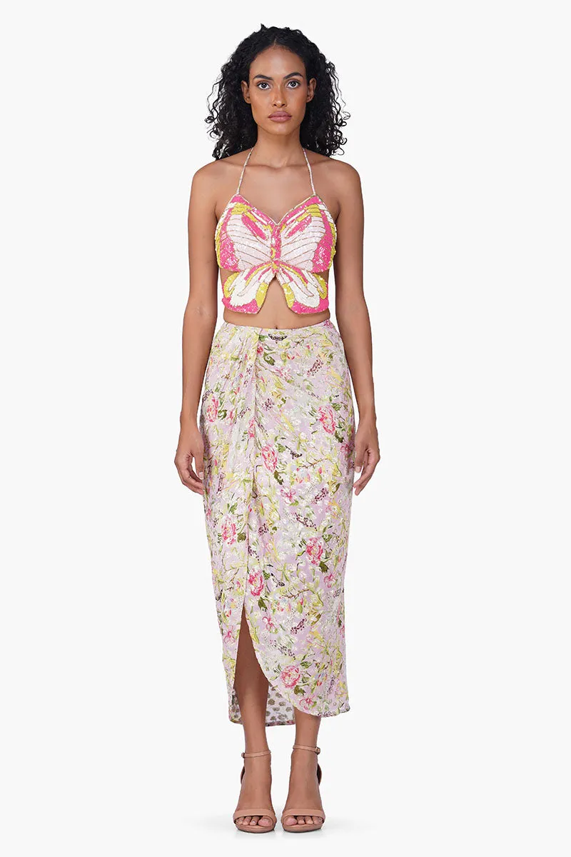 Blooming Dale Lurex Skirt sold by America & Beyond
