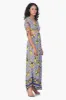 Citrus Lemon Lurex Print Dress sold by America & Beyond