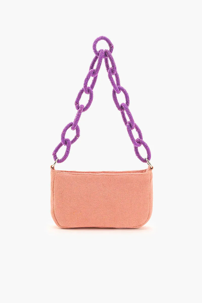 Bubblegum Pop Beaded Shoulder Bag sold by America & Beyond product image thumbnail 4