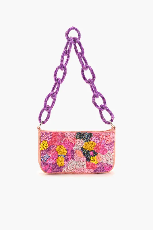 Bubblegum Pop Beaded Shoulder Bag sold by America & Beyond