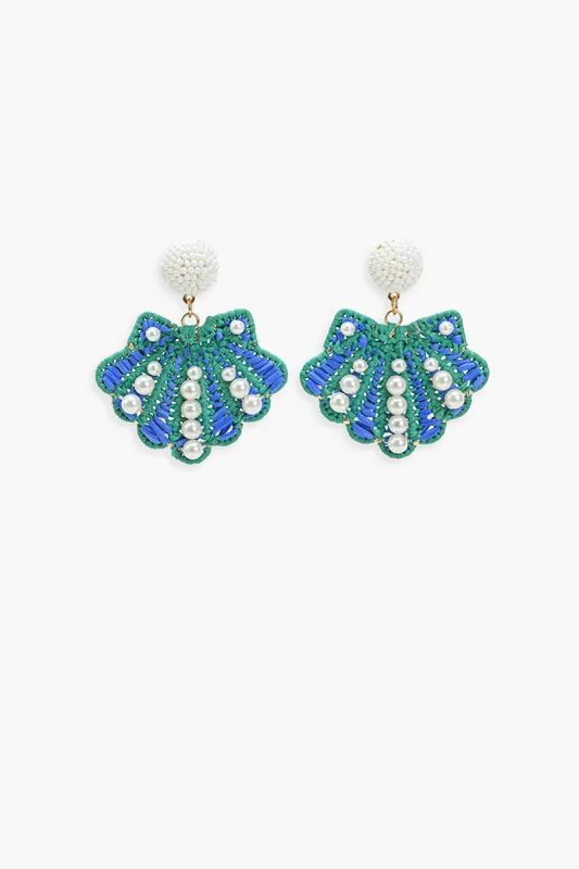 Shell-a-brate Drop Earrings sold by America & Beyond