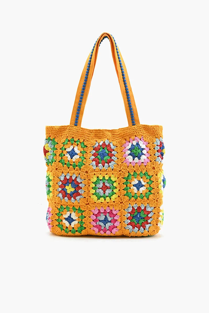 Sunrise Handmade Crochet Bags - Sustainable Fashion sold by America & Beyond product image thumbnail 4