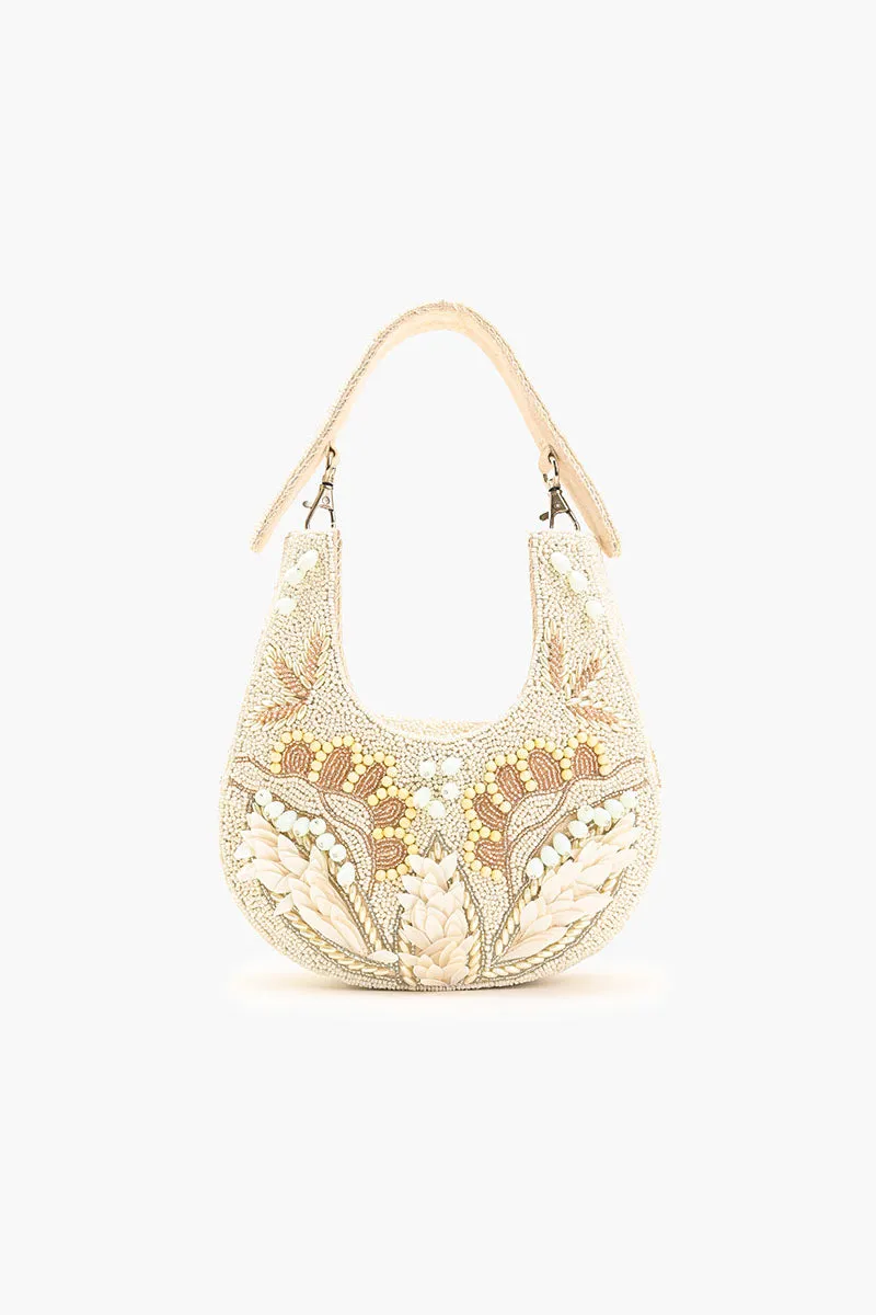 Shimmering Sands Embellished Mini Bag w Crossbody Strap sold by America & Beyond product image thumbnail 3