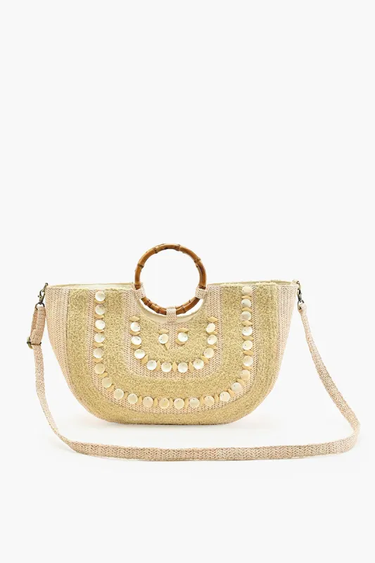 Shells and Sands Handheld bag sold by America & Beyond