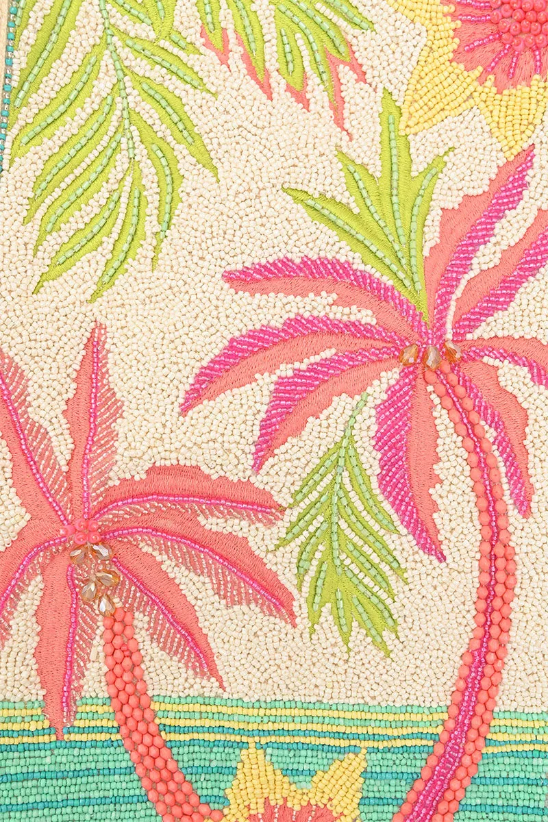 Palms Away Embellished Tote sold by America & Beyond product image thumbnail 2