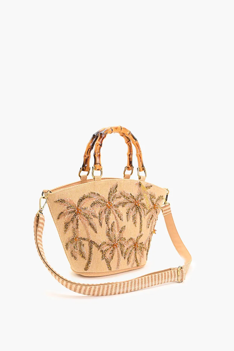 Palm Dunes Embellished Mini Tote sold by America & Beyond product image thumbnail 3