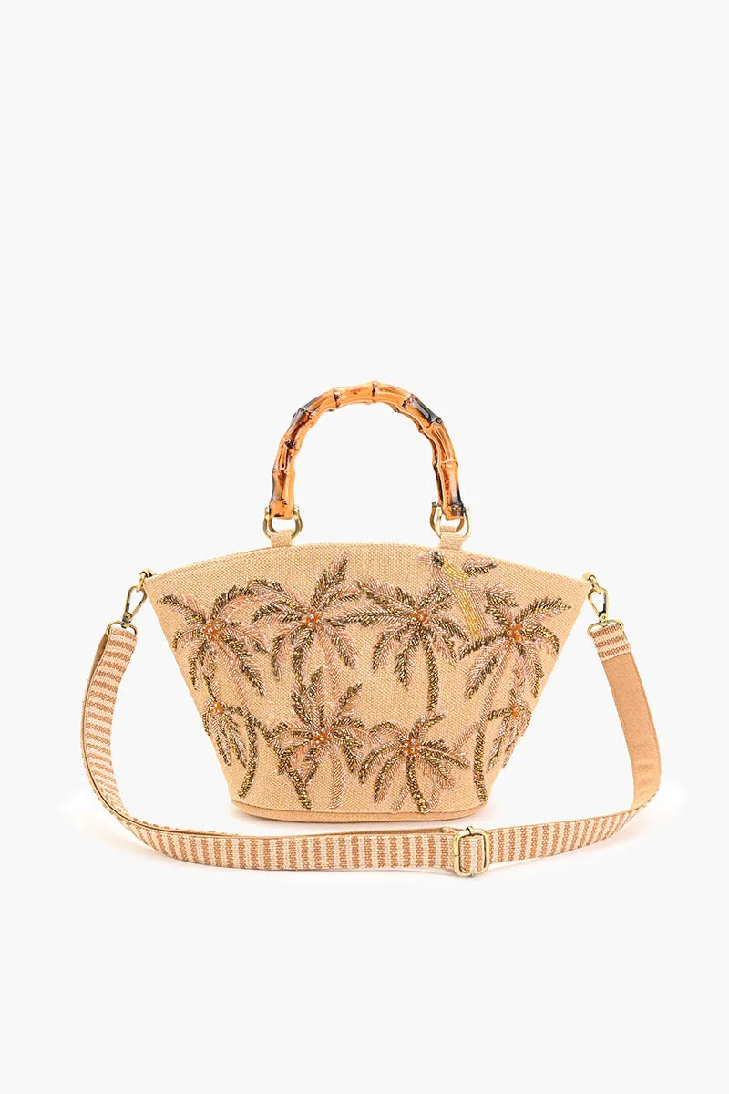 Palm Dunes Embellished Mini Tote sold by America & Beyond