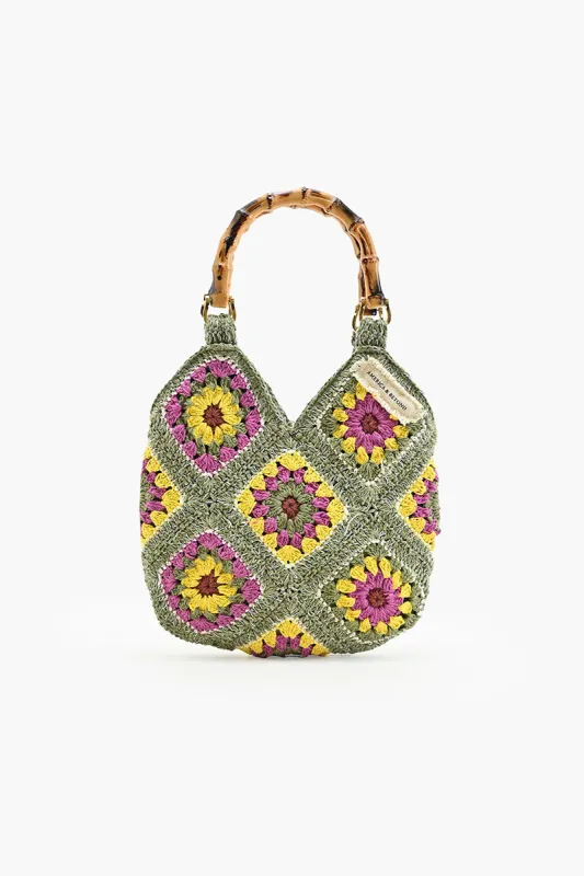 Olive Handmade Crochet Bags-Sustainable Fashion sold by America & Beyond