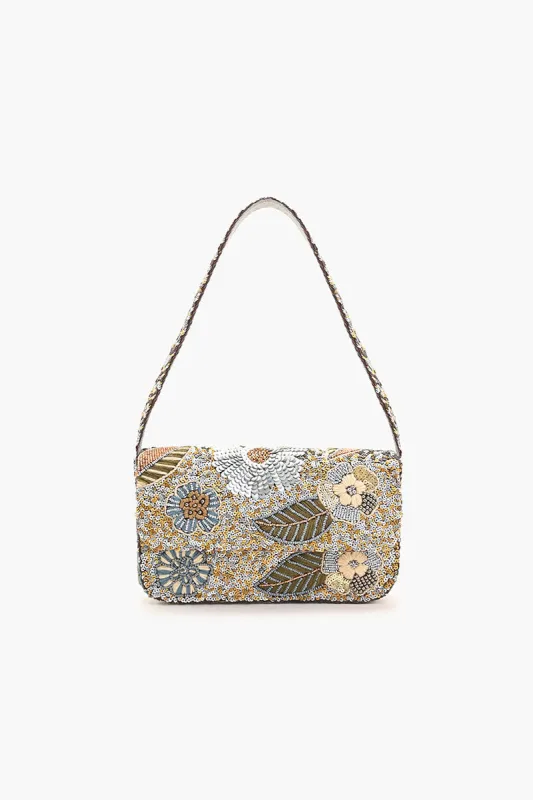 Golden Hour Shimmer Shoulder Bag sold by America & Beyond