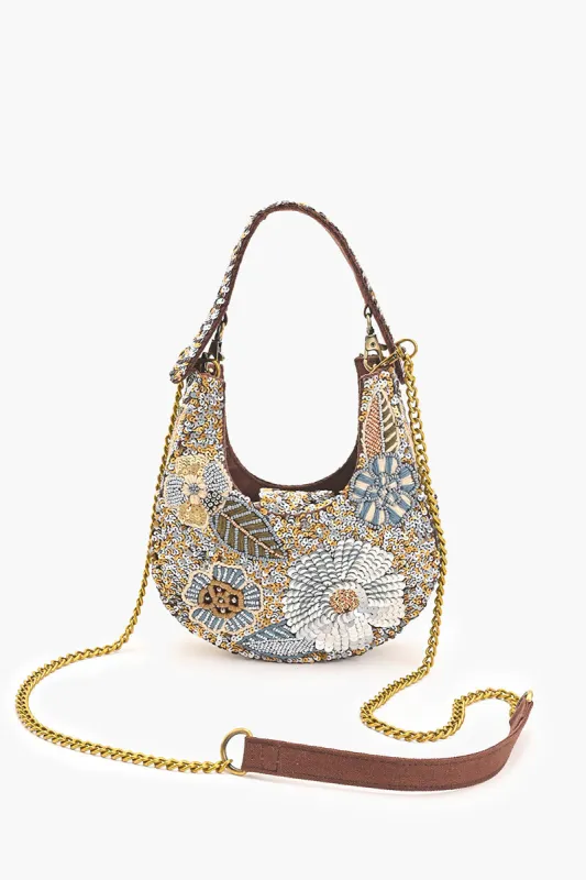 Golden Hour Shimmer Mini Bag w/ Crossbody Strap sold by America & Beyond