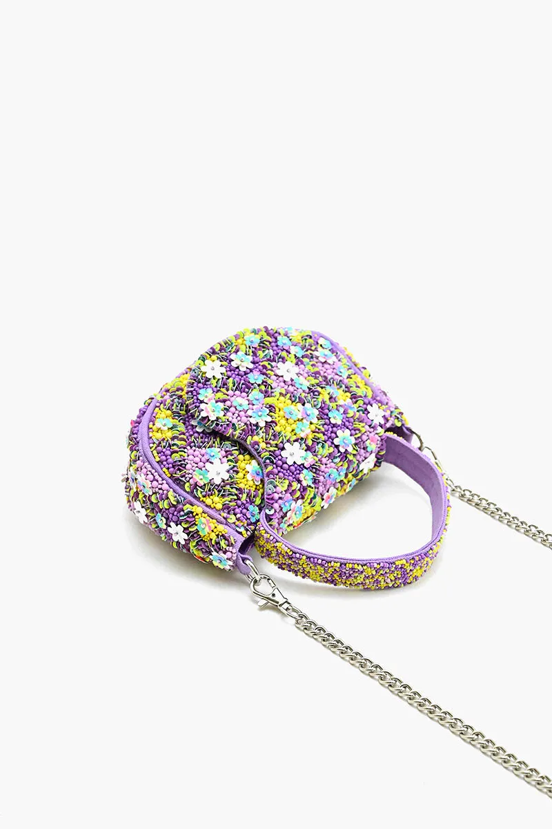 Coral Crested Mini Crossbody sold by America & Beyond product image thumbnail 5