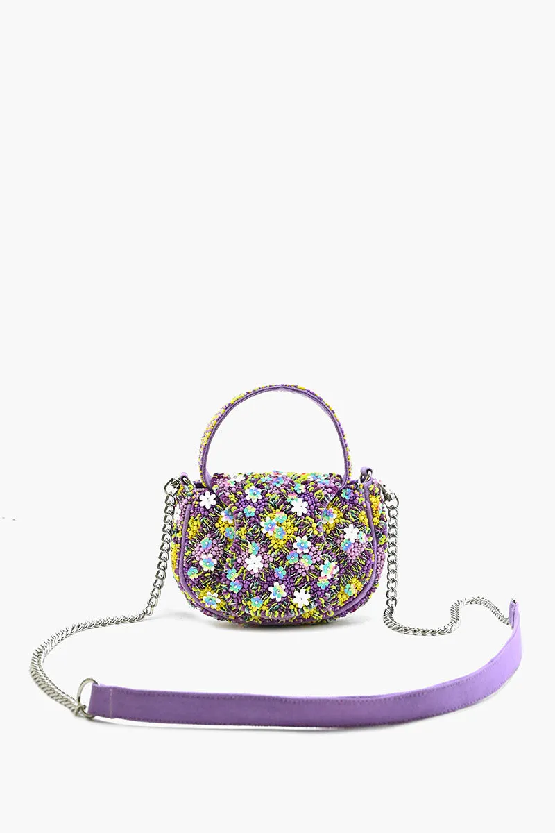 Coral Crested Mini Crossbody sold by America & Beyond