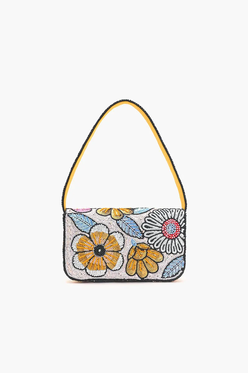 Daisy Daydream Embellished Shoulder Bag sold by America & Beyond product image thumbnail 4
