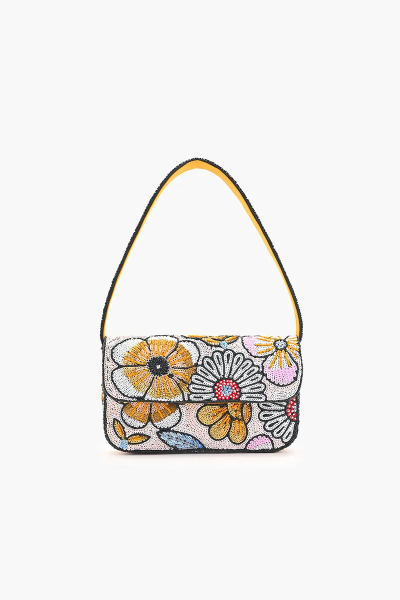 Daisy Daydream Embellished Shoulder Bag sold by America & Beyond