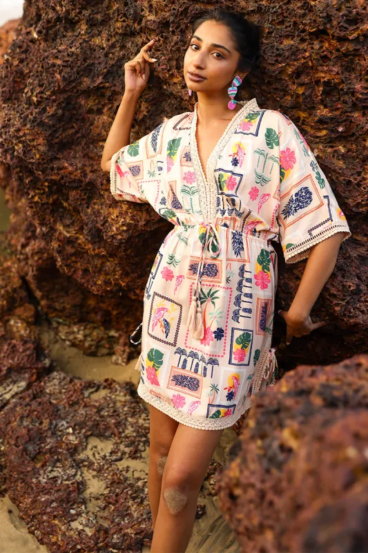 Manicured Farm Print Short Dress sold by America & Beyond