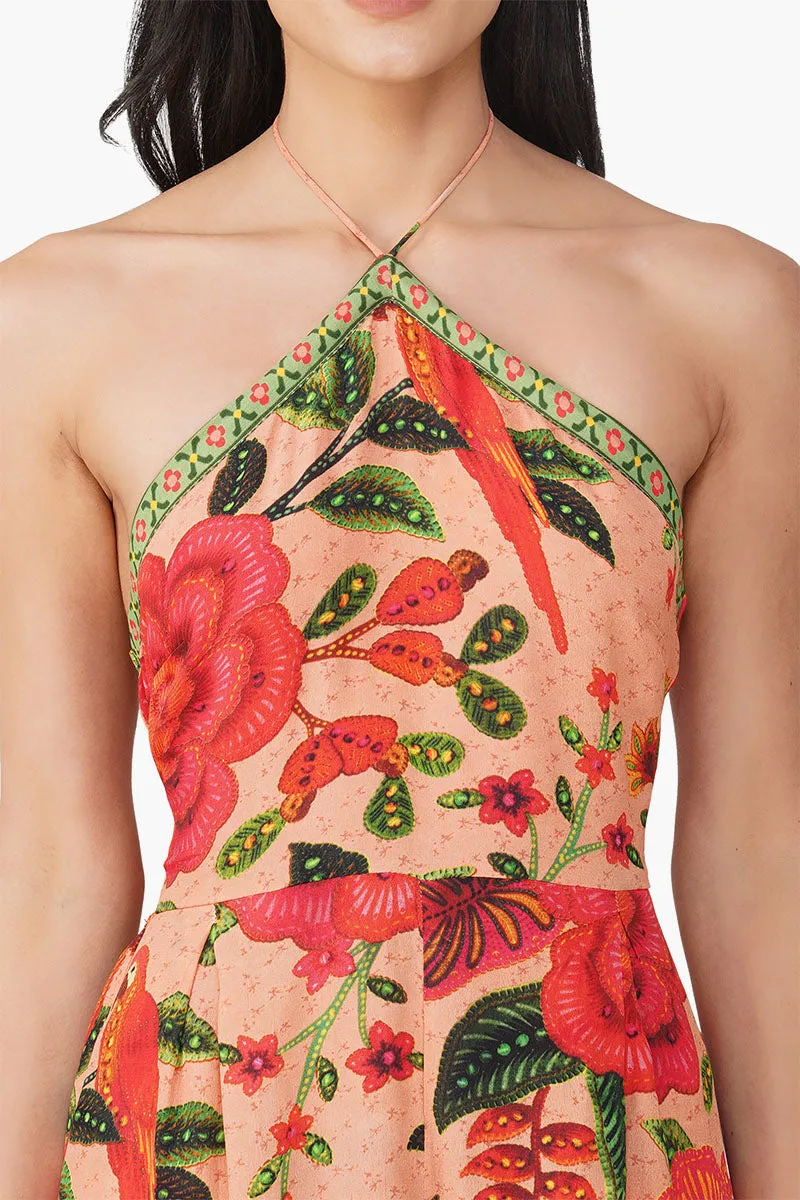 Coral Blossom Jumpsuit sold by America & Beyond product image thumbnail 5