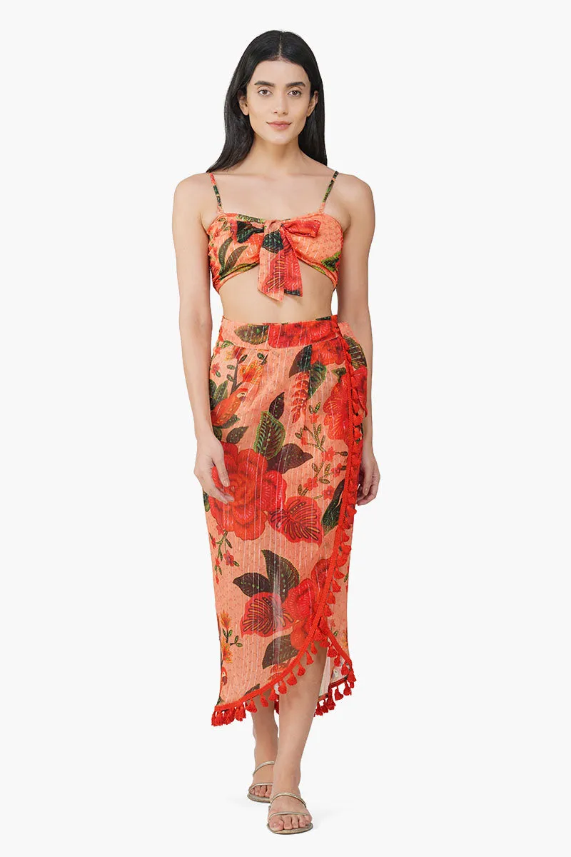 Tropical Bloom Top sold by America & Beyond product image thumbnail 2