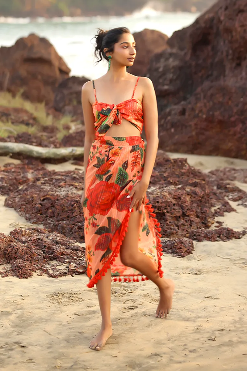 Tropical Bloom Top sold by America & Beyond