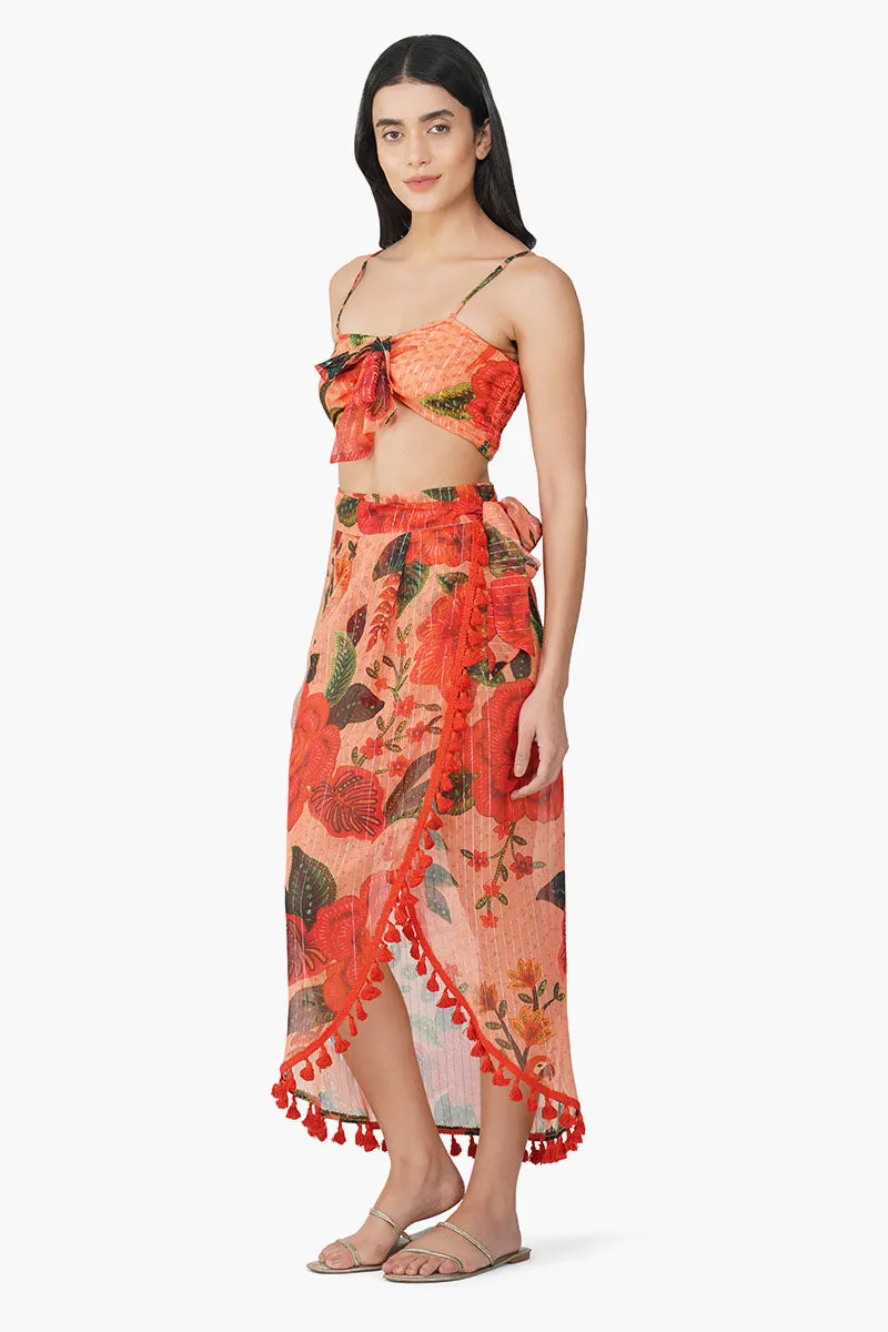 Tropical Bloom Top sold by America & Beyond product image thumbnail 4