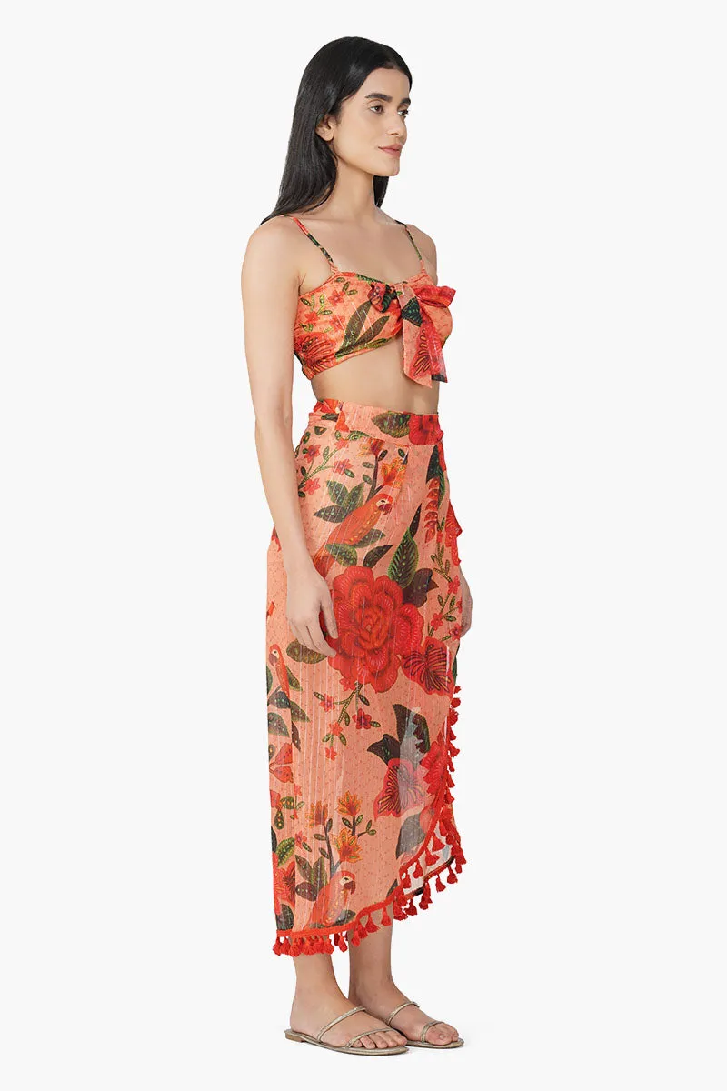 Tropical Bloom Top sold by America & Beyond product image thumbnail 3