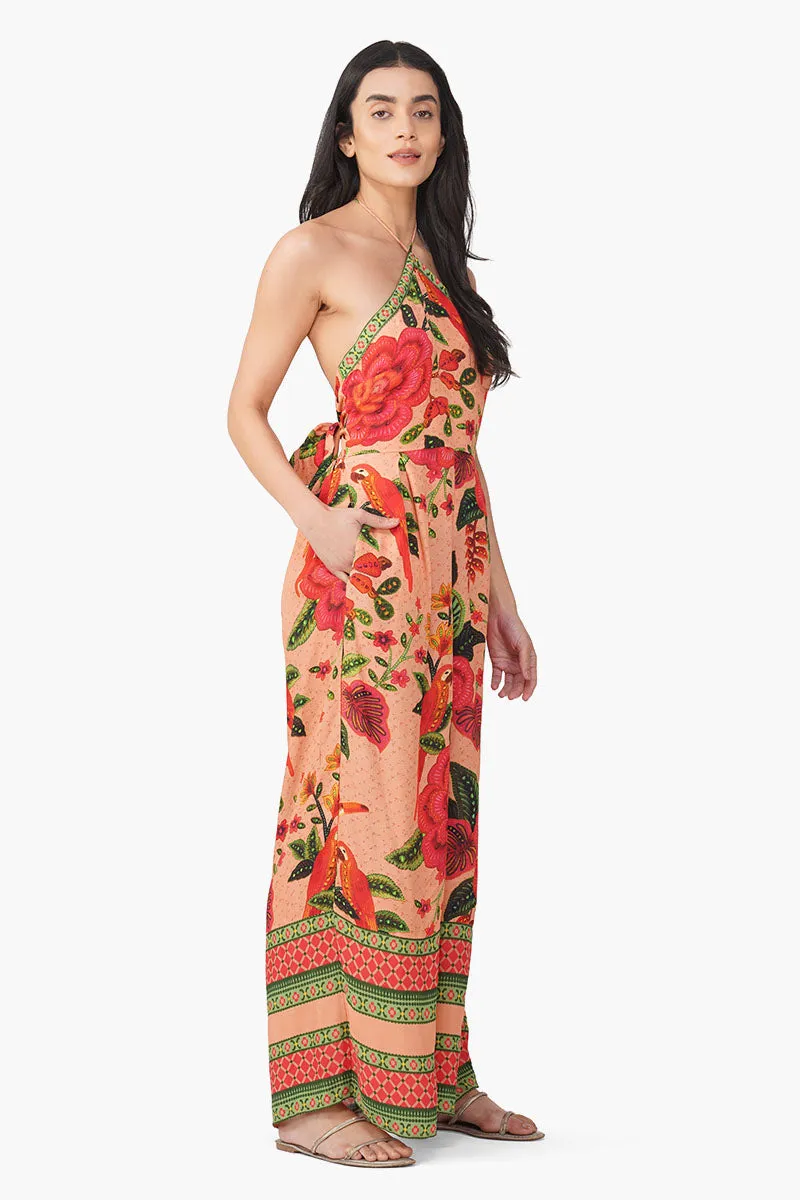 Tropical Bloom Jumpsuit sold by America & Beyond product image thumbnail 2