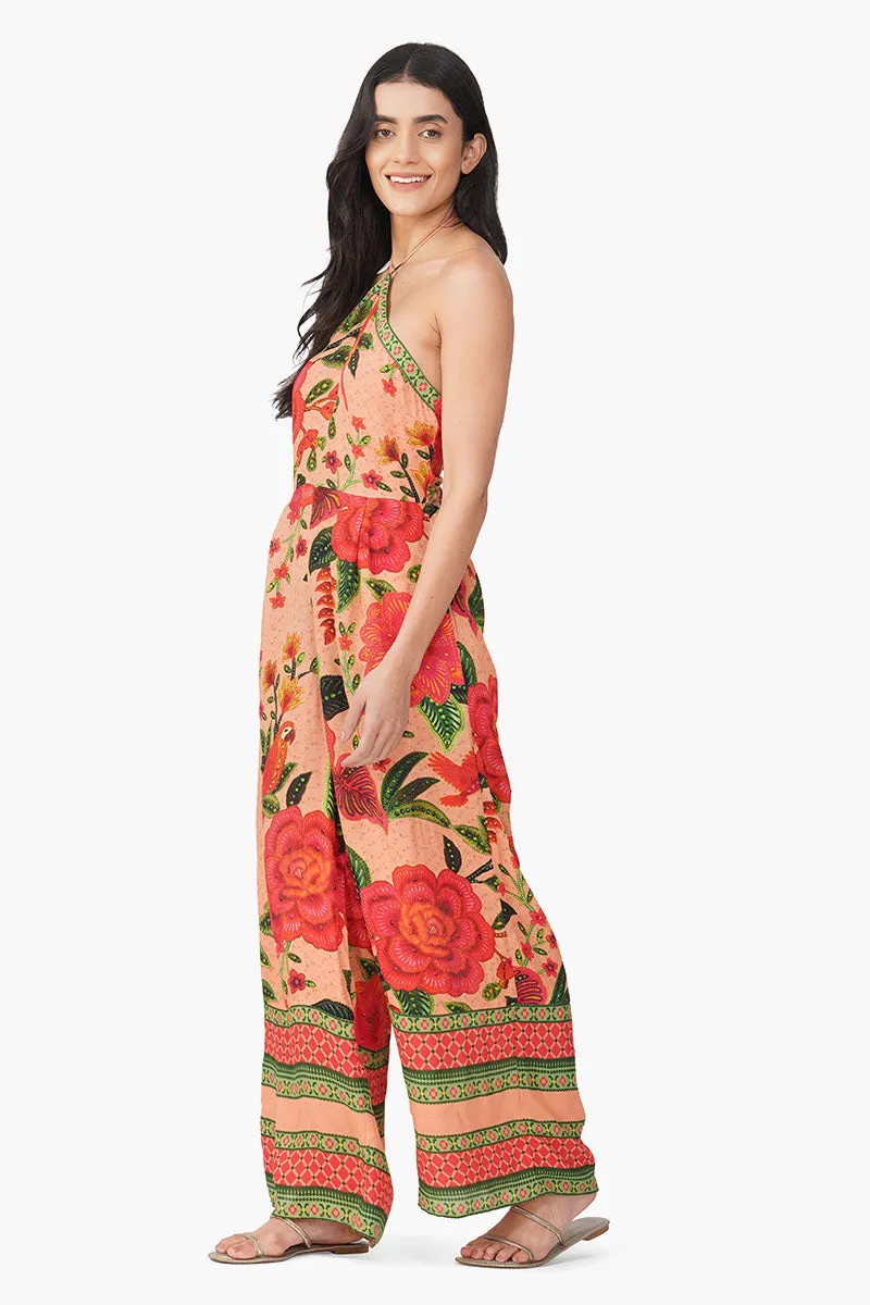 Tropical Bloom Jumpsuit sold by America & Beyond product image thumbnail 3