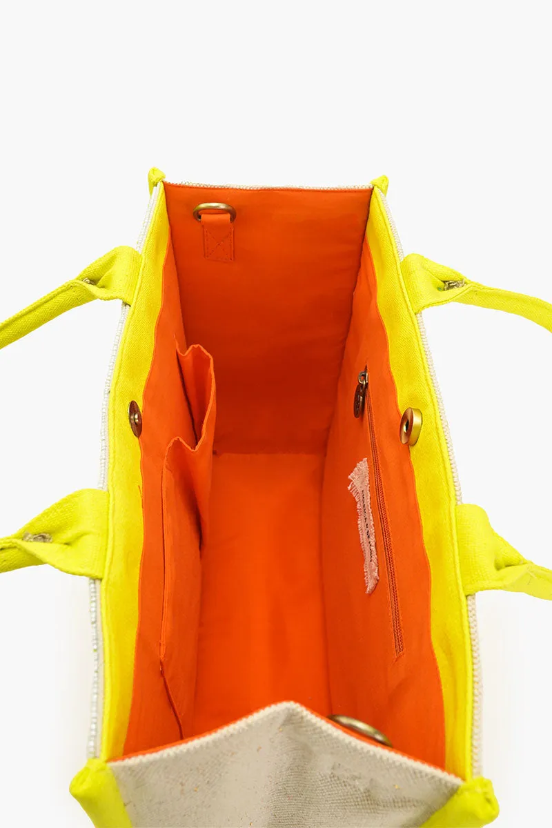 Ciao Bella Beaded Tote sold by America & Beyond product image thumbnail 4