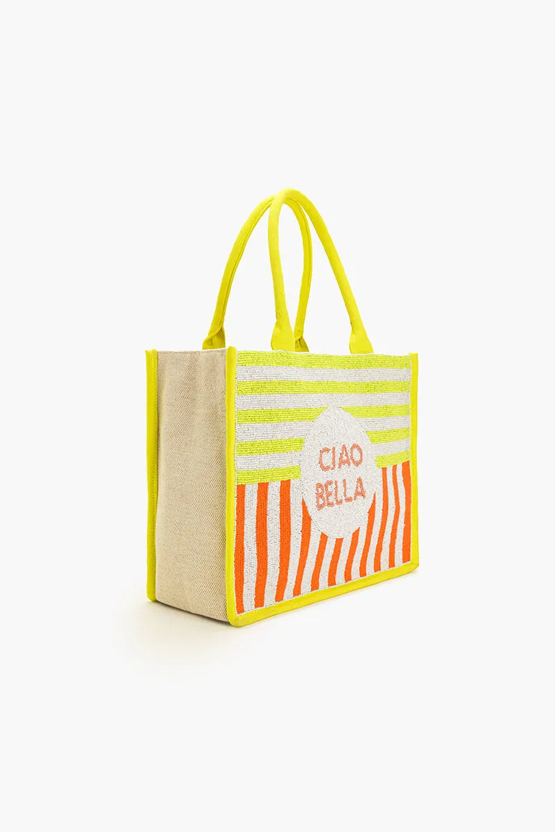 Ciao Bella Beaded Tote sold by America & Beyond product image thumbnail 2