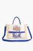 Slow Down Beaded Beach Bag sold by America & Beyond