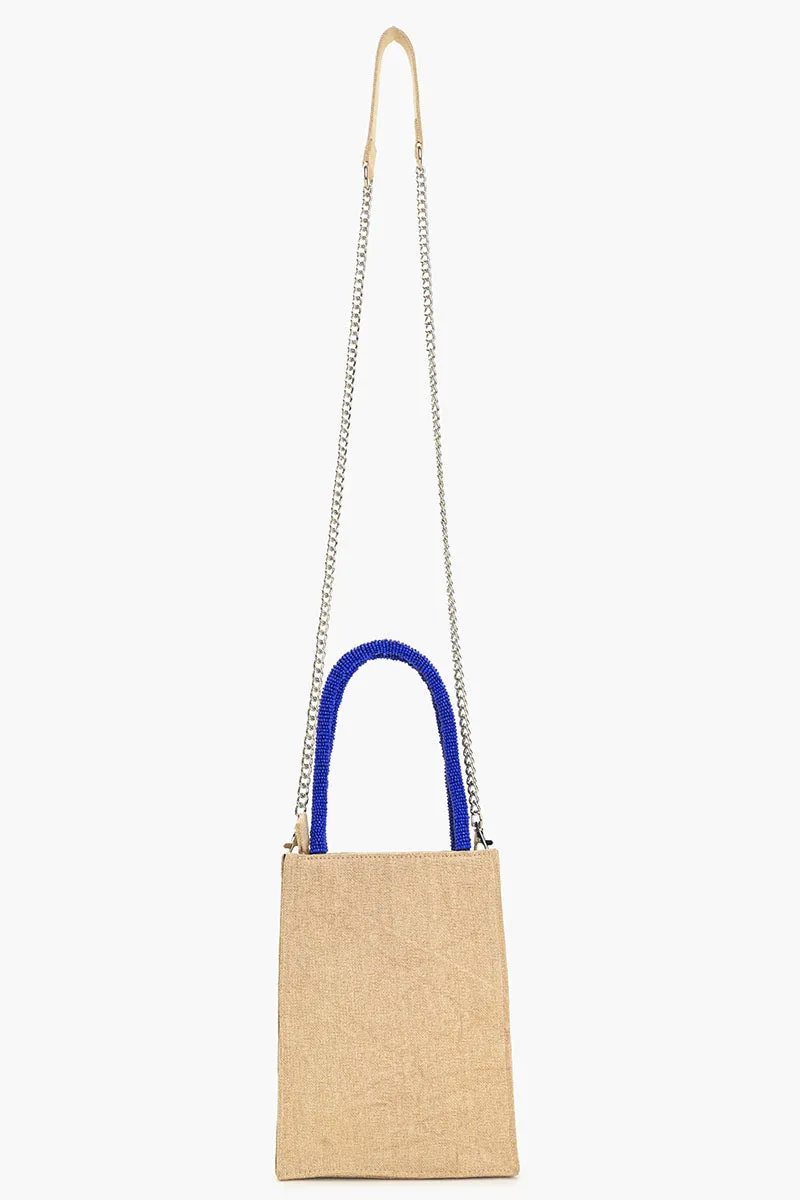 Slow Down Beaded Top Handle Bag sold by America & Beyond product image thumbnail 4