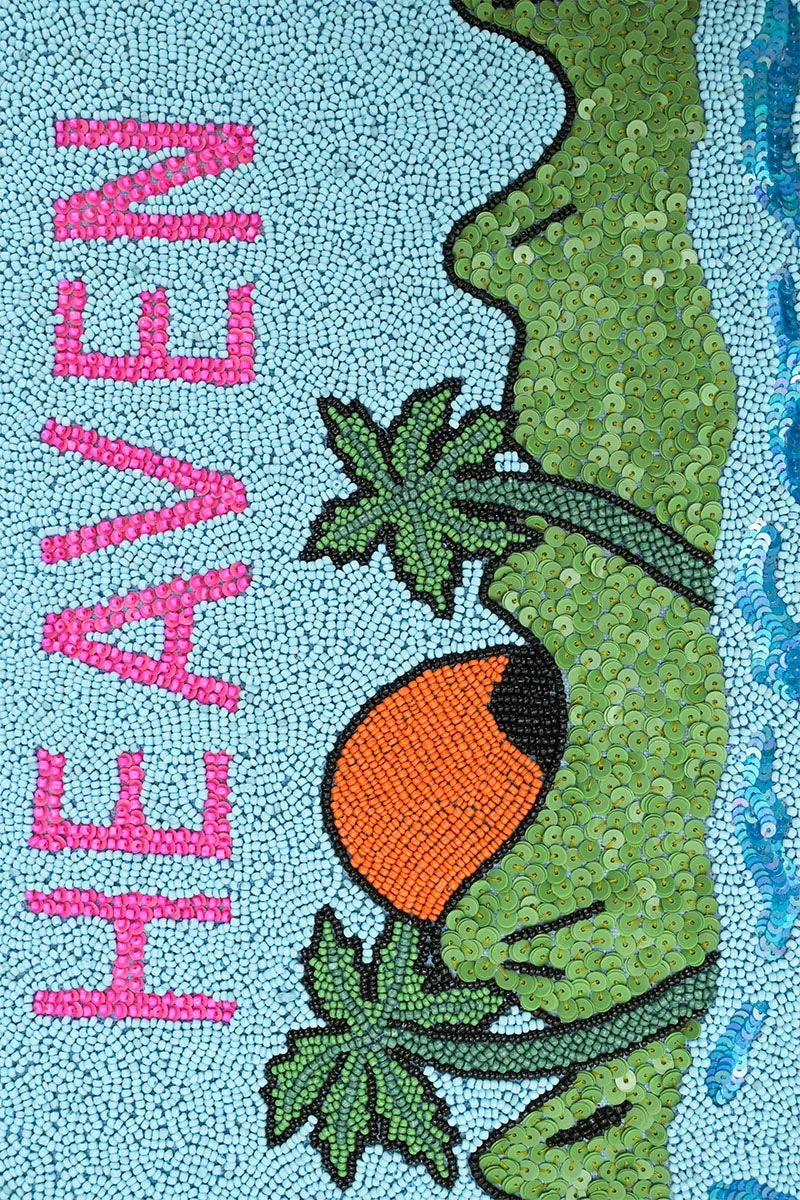 Beach Heaven Beaded Tote sold by America & Beyond product image thumbnail 2