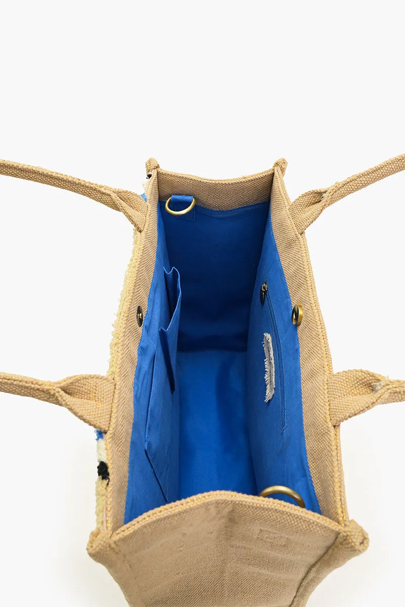 Whimsical Wonder Natural Tote sold by America & Beyond product image thumbnail 5