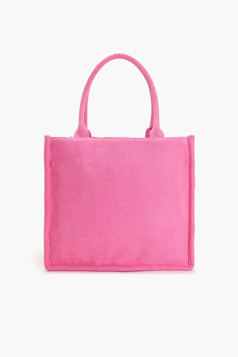 Whimsical Wonder Eye Pink Tote sold by America & Beyond product image thumbnail 4