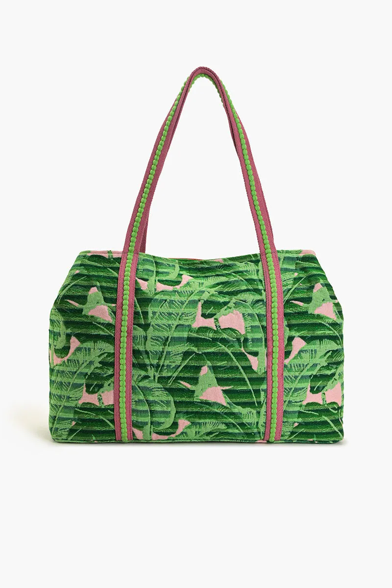 Watermelon Stripe Beaded Tote sold by America & Beyond product image thumbnail 4