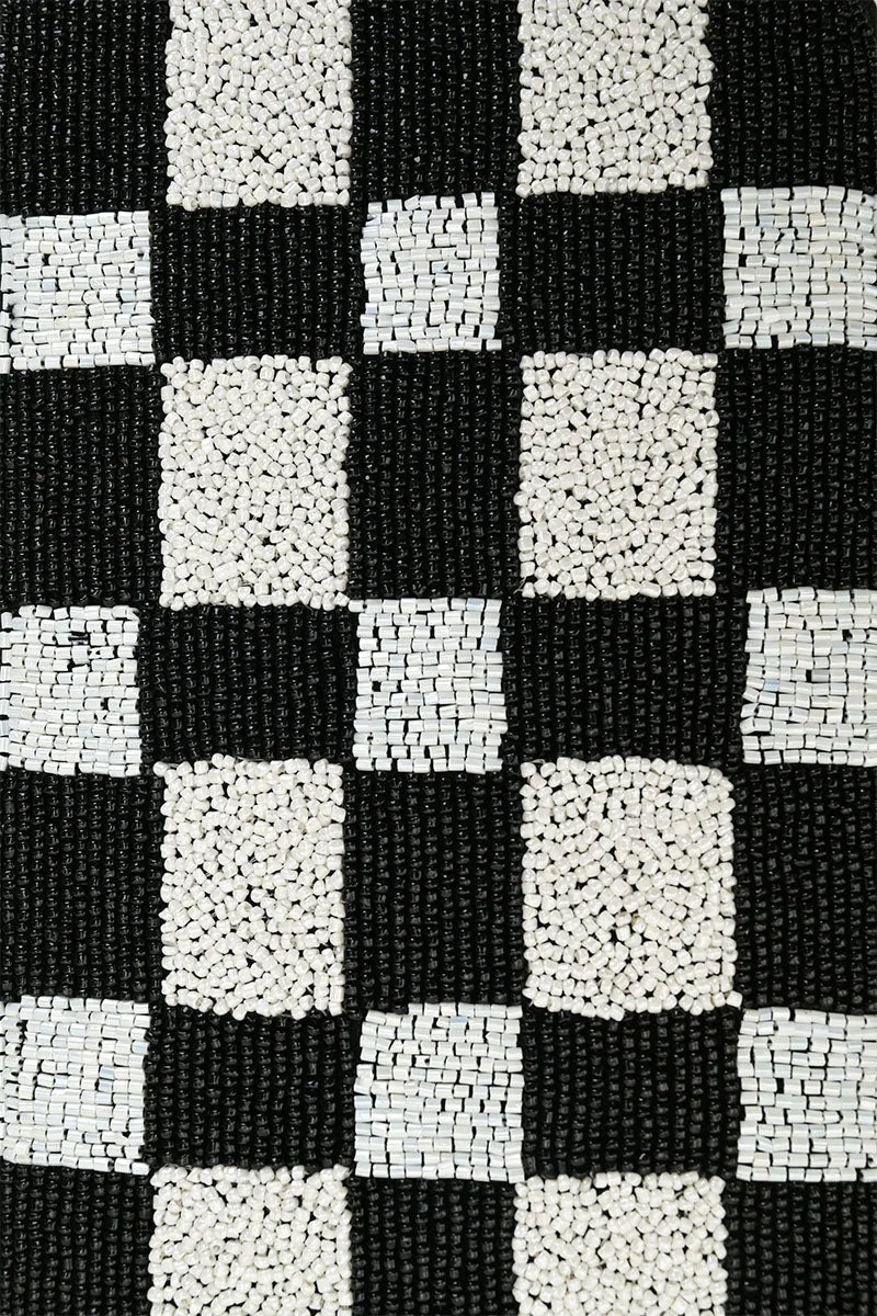 Zen Check Shoulder Bag sold by America & Beyond product image thumbnail 2