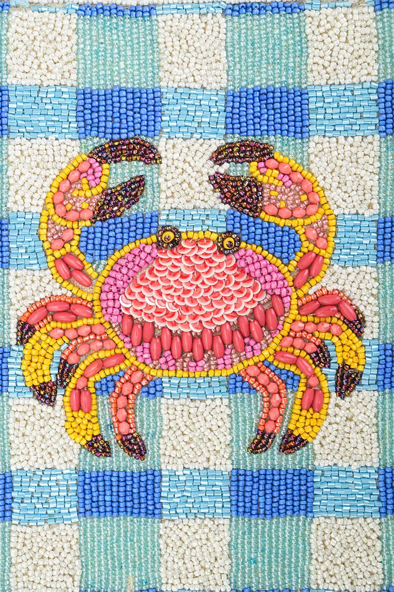 Crab It Beaded Top Handle Bag sold by America & Beyond product image thumbnail 2