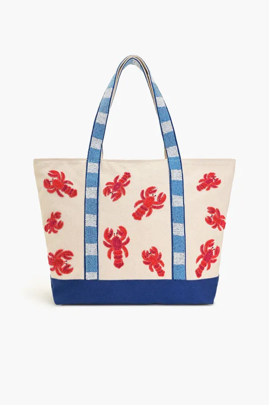 Coastal Claw Beaded Boat Bag sold by America & Beyond
