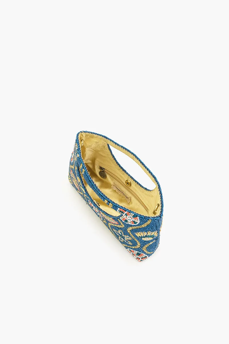 Midnight Shore Beaded Clutch Bag sold by America & Beyond product image thumbnail 5