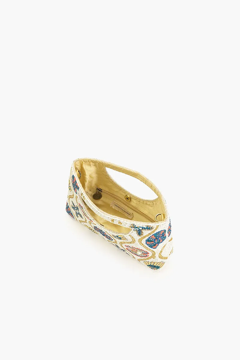 Sunlit Shore Beaded Clutch Bag sold by America & Beyond product image thumbnail 5