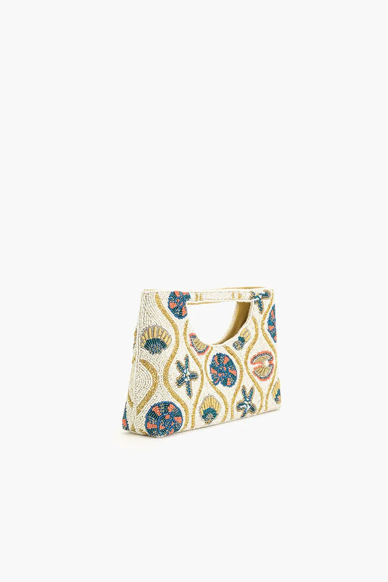 Sunlit Shore Beaded Clutch Bag sold by America & Beyond product image thumbnail 3