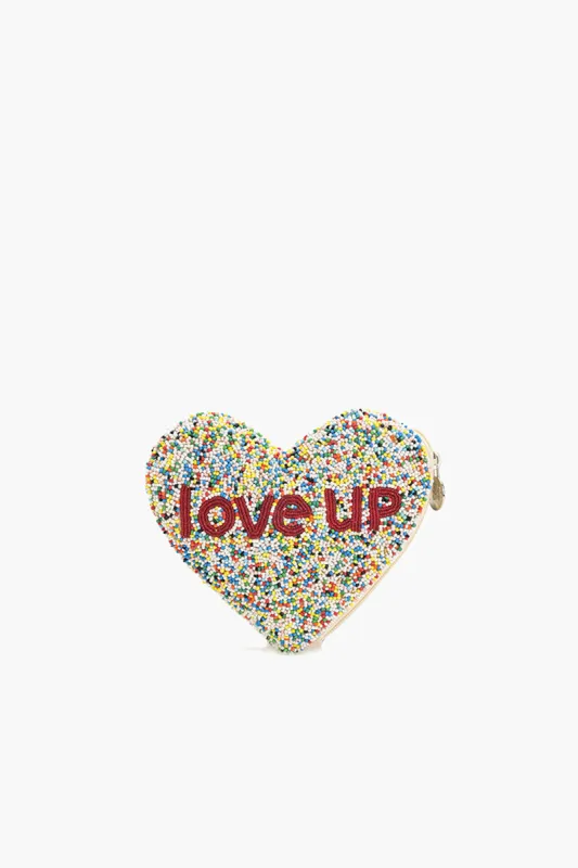 Love Up Multi Heart Pouch sold by America & Beyond