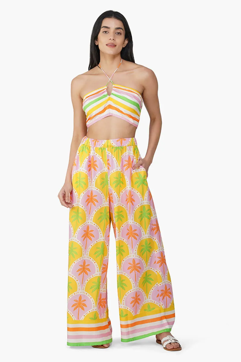 Multi Wikolia Tropic Printed Top sold by America & Beyond