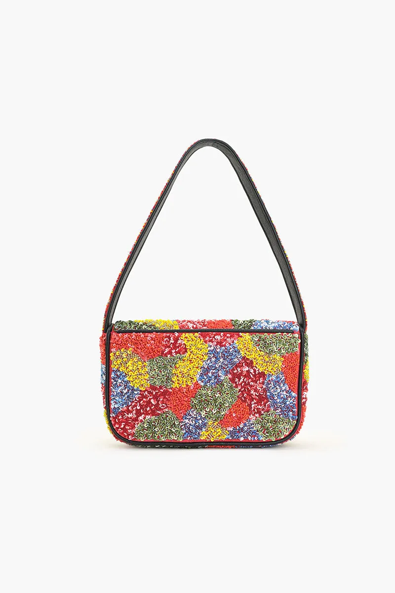 Harlequin Fringed Shoulder Bag sold by America & Beyond product image thumbnail 2