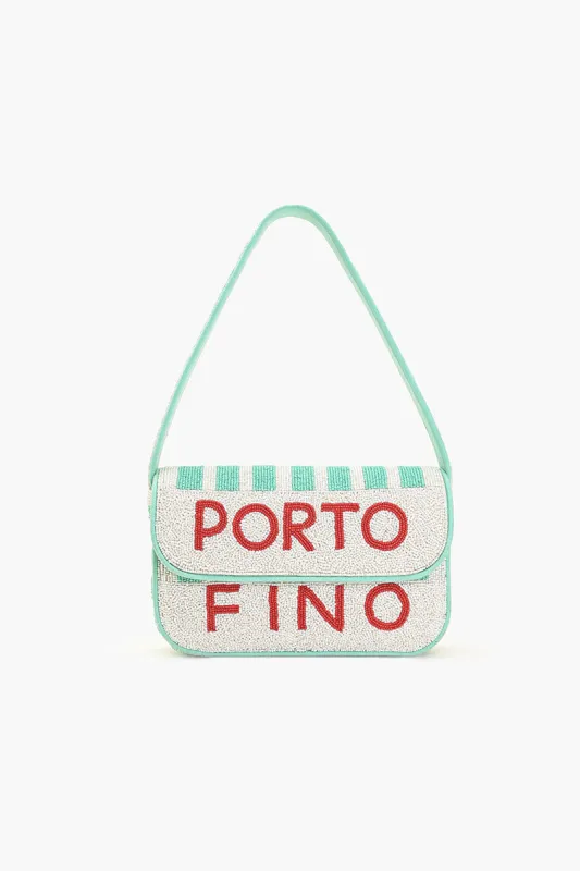 Porto Fino Beaded Shoulder Bag sold by America & Beyond