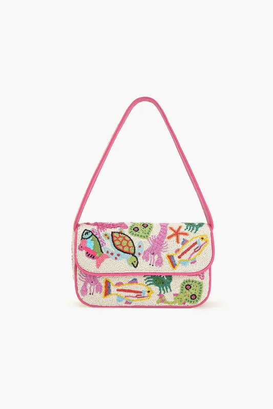 Underwater Tales Beaded Shoulder Bag sold by America & Beyond