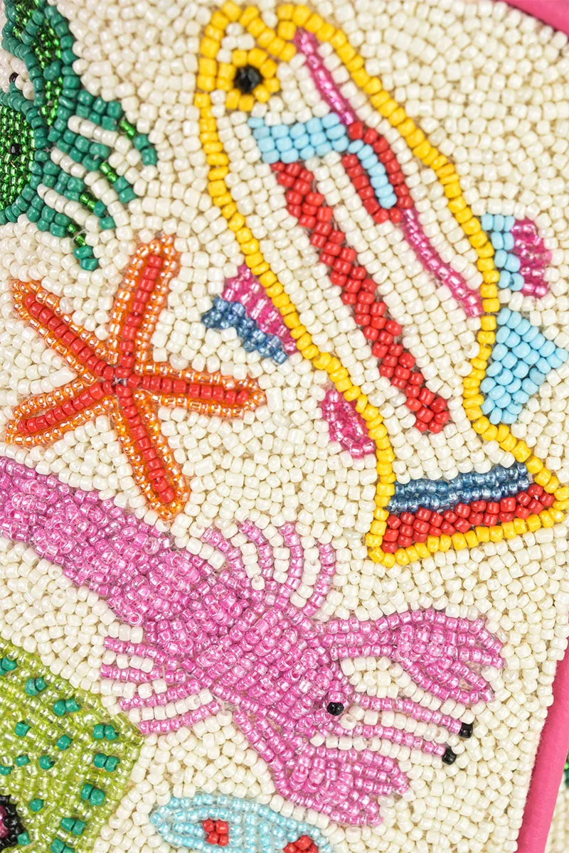 Underwater Tales Beaded Shoulder Bag sold by America & Beyond product image thumbnail 2