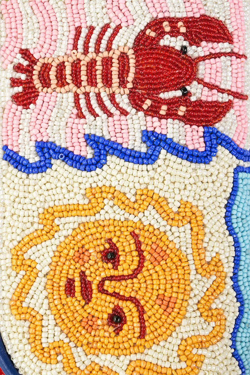 Sun & Sea Beaded Shoulder Bag sold by America & Beyond product image thumbnail 2