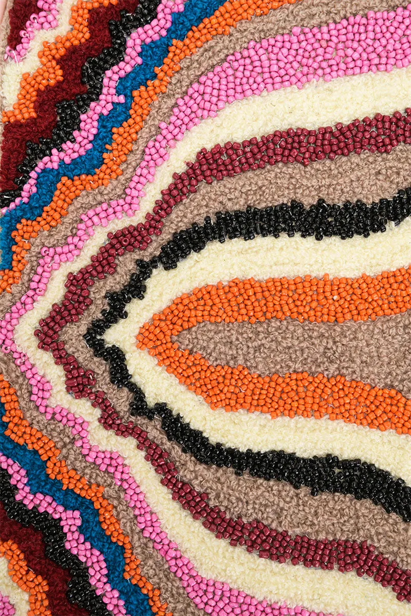 The Soho Tan Tufted Shoulder Bag sold by America & Beyond product image thumbnail 2